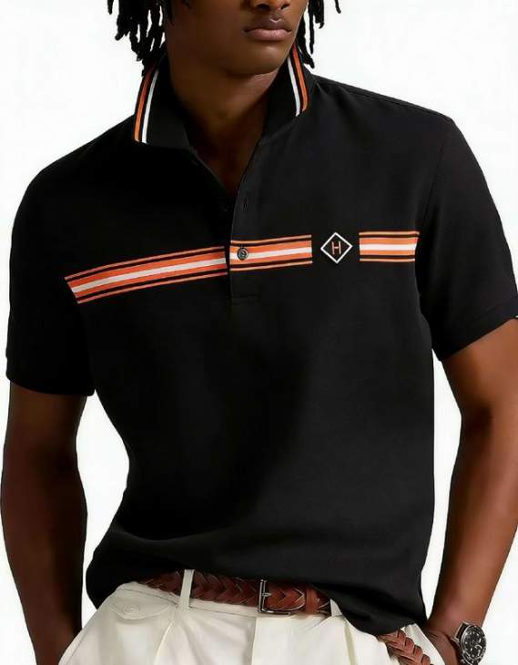 Picture of Hermes Polo Shirts Short _SKUHermesM-3XL12yx10527286